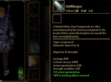 Equipment Edits and Tweaks at Dragon Age: Origins - mods and community