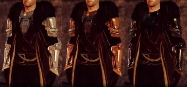 Cullen's Armor, Recolour in Silver, Gold and Black