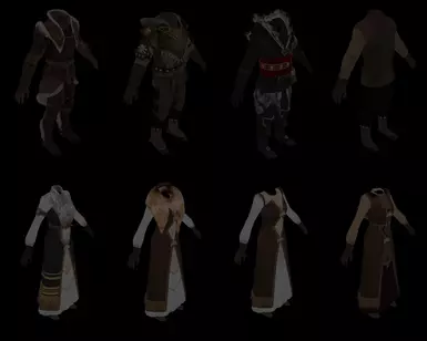 Viva la Orlais and Ferelden Pack, Clothing  3 (Light Load)