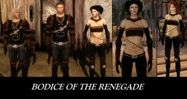 This is RogueLass's BODICE OF THE RENEGADE you will need for this to work