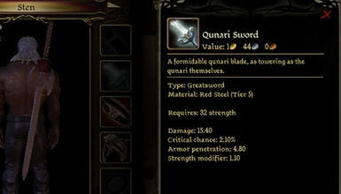 Qunari Sword