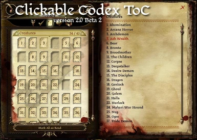 v2-0b2 Clickable Codex Option