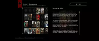 Dragon Age Inquisition Codex with Dalish Mage - Origin