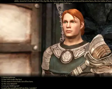 Ser Gilmore Roland Your Oats at Dragon Age - mods and community