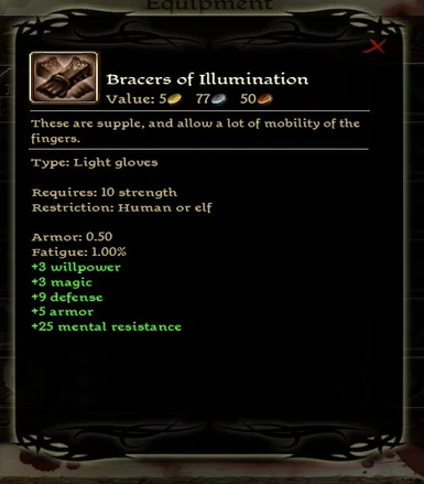 Bracers of Illumination