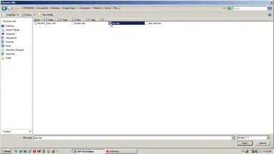 open your savegame