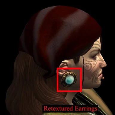 New Earring Texture