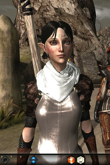 Blue-eyed Merrill with alternative hairstyle