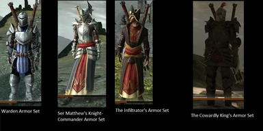 Some of the Armor Sets