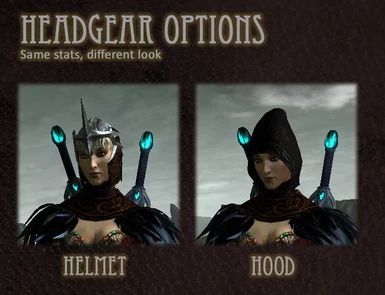 Headgear look options