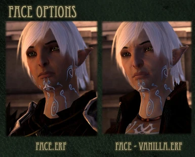 Face options