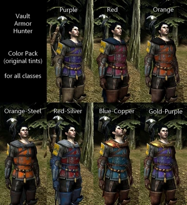 Vault Armor Hunter - Color Pack