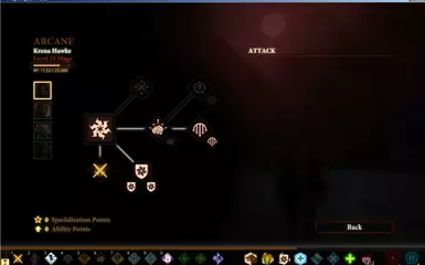 Arcane Spell Tree With Attack 