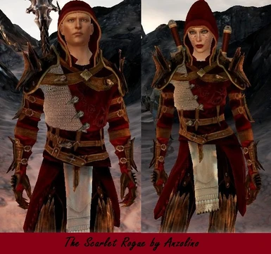 The Scarlet Rogue Armor