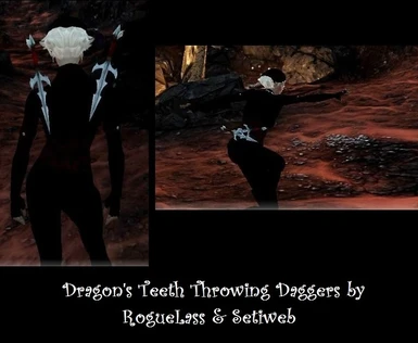 Dragons Teeth Throwing Daggers