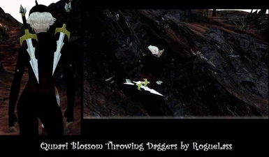 Qunari Blossom Throwing Daggers