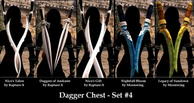 Daggers set 4