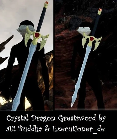 Crystal Dragon Greatsword