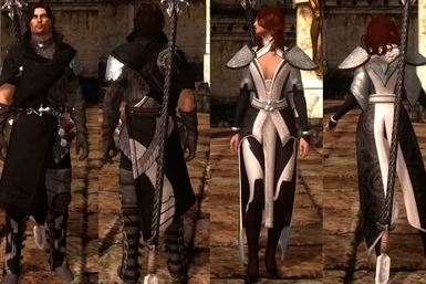 Robes of the Apostate   Silver   Black