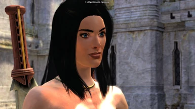 Katherine in-game with mods