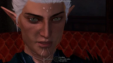 Whew, he is one gorgeous angsty elf!