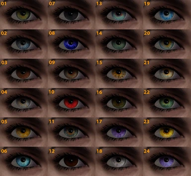 SJC's DA2 Eye Textures