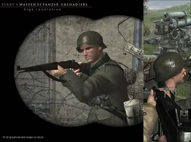 Ferry's High-Res SS Panzer Grenadier Skins at Call of Duty 2 Nexus ...