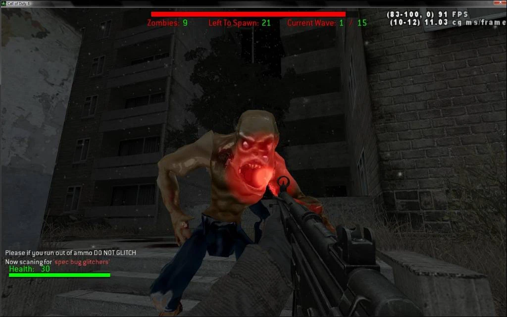 call of duty 4 zombies mod
