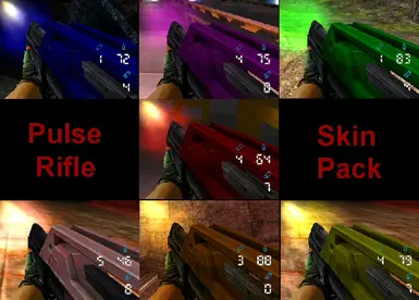 Pulse Rifle Skin Pack for AvP2