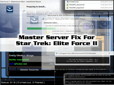 Master Server patch for Star Trek Elite Force 2