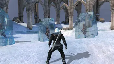 Wrong silver sword placement