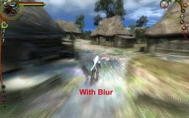 Blizzard With Blur