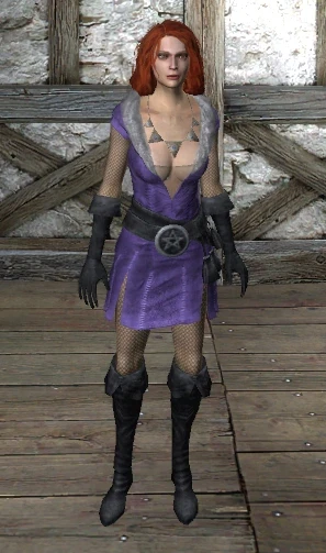 Purple Kaer Morhen Outfit