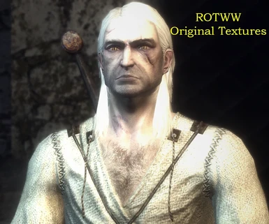 Geralt Face Retexture (Face from The Witcher 3) at The Witcher