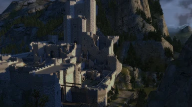 Kaer Morhen Witcher 3 HD Retexture Remaster (with unique textures)