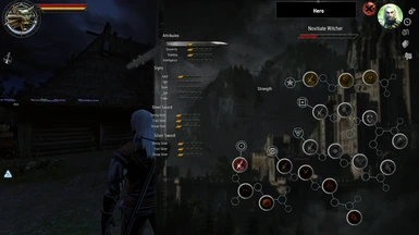 Awesome HUD image - The Witcher: Inferno Edition mod for The
