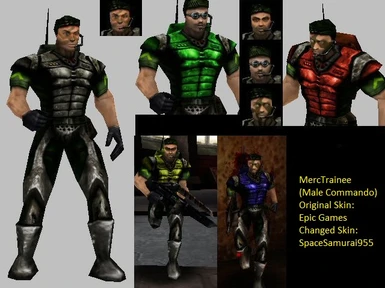 MercTrainee (Male Commando Skin)