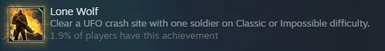 Lone Wolf Achievement Game Save - Enemy Within