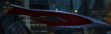 Darker red Hunter's sword