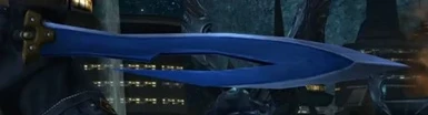 Light Blue Hunter's sword