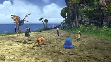 FFX FFX-2 Re-Remastered mod -- all graphics except videos