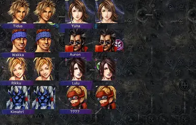 ff10 characters