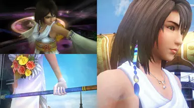 Yuna HD Re-texture 8K and 4K Catachrism