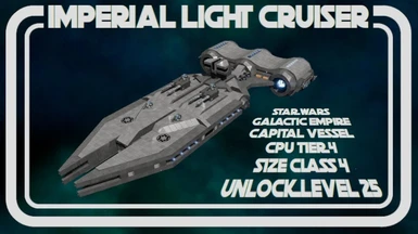 STAR WARS Imperial Light Cruiser