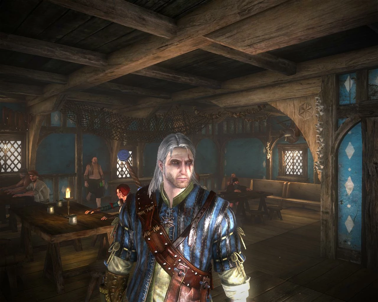 Geralt new face texture from W1 Edited at The Witcher 2 Nexus mods and community