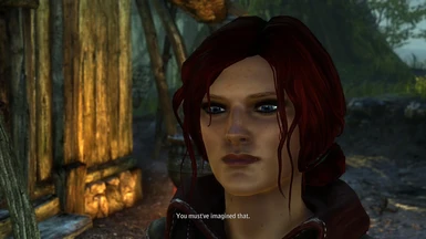 Blue eyes for Triss (Lore-Friendly)