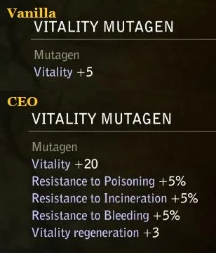 Vitality Mutagen