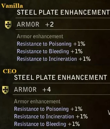 Steel Plate Enhancement