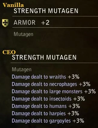 Strength Mutagen