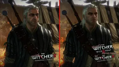 The Witcher III shaved Geralt for The Witcher 2